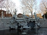 Fontana dei 12 mesi restaurada (inisio 2018)