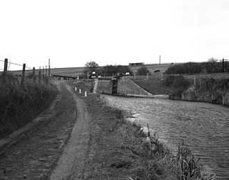 Froxfield Bottom Lock after reconstruction in 1976 Froxfield Bottom Lock No 70 - geograph.org.uk - 408740.jpg