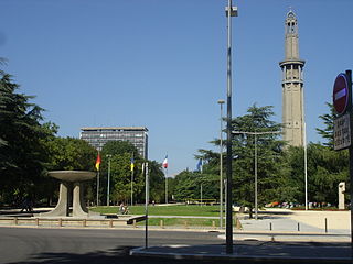 <span class="mw-page-title-main">Perret tower (Grenoble)</span> Building in Paul Mistral park, France