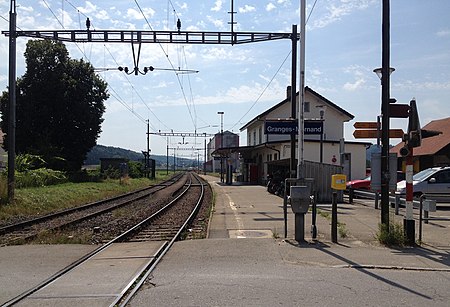 Gare de Granges Marnand