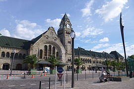 Gare de Metz, (1908)