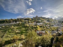 castello di Argirocastro in cima alla collina