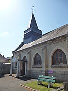 L'église Saint-Lucien.