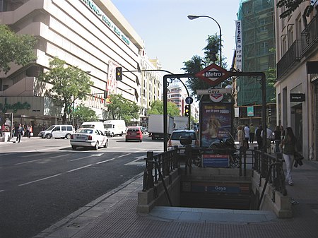 Goya (metrostation) Madrid