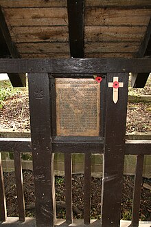 Great War Memorial on the Lych-gate At Boulton St Mary's Great War Memorial on the Lych-gate At Boulton St Mary's.JPG