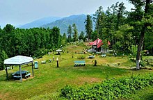 Dhirkot Park, Bagh District Greeny view of dirkot park from neela but road.jpg