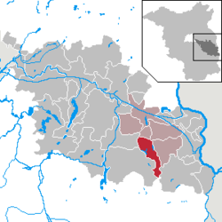 Розташування Грунов-Даммендорф