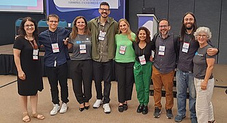 Público na Oficina Wikipédia no Encontro Internacional de Audiologia 2023, Florianópolis-SC