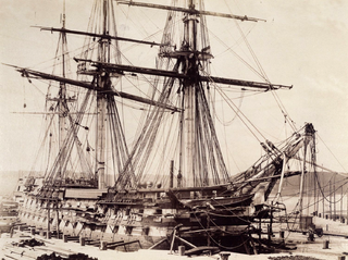 HMS <i>Hannibal</i> (1854) Ship of the line of the Royal Navy