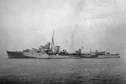 HMS Redoubt marraskuussa 1942