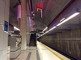 Szemléltető kép a Pershing tér (Los Angeles-i metró) szakaszáról