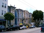 Haight-Ashbury, ancien quartier hippie de San Francisco (photographie)