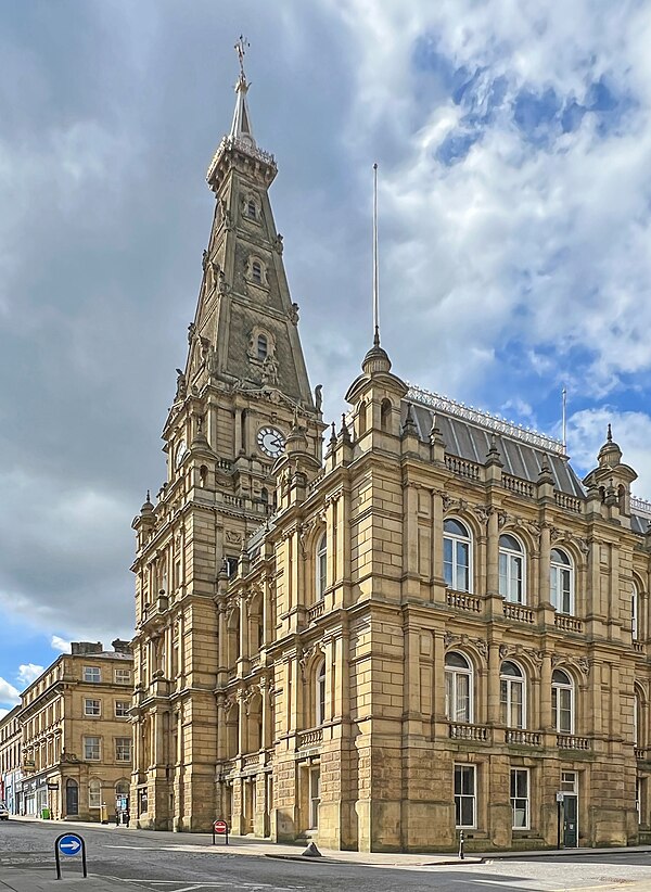 Image: Halifax Town Hall Flickr 3 April 2022