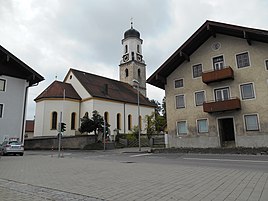 View of the parish church