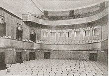 Blick in den Zuschauerraum des Hebbel-Theaters 1908 (Quelle: Wikimedia)