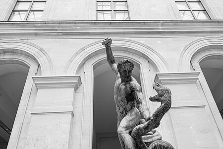 Fail:Heracles and Achelous by François-Joseph Bosio, Louvre Museum, Paris 27 April 2013.jpg