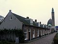 Working class houses at Hooisteeg, Waalwijk. Built around 1900; probably designed by C.J. Marks. Its national-monument number is 521873.