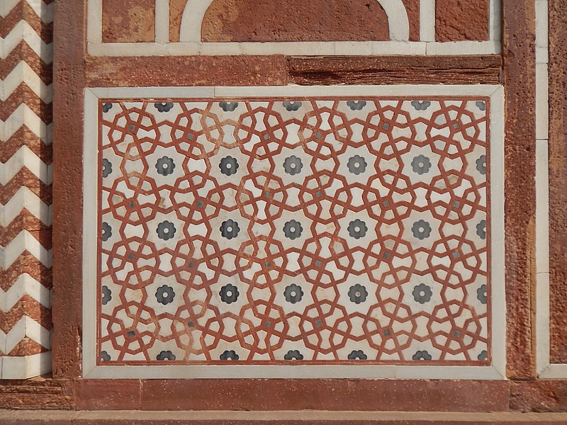 File:Inlay work, I'timad-ud-Daulah, Agra, India.jpg