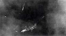 The damaged battleship Littorio after the Taranto attack Italian ship BB LIttorio on November 12, 1940, after Taranto attack (P00090.091).jpg