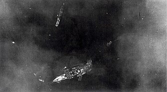 Italian ship BB LIttorio on November 12, 1940, after Taranto attack (P00090.091).jpg