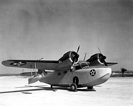 JRF-5 Goose en la Estación Aérea Naval de Jacksonville (FL), 1942