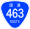 Japanese National Route Sign 0463.svg