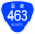 Japanese National Route Sign 0463.svg