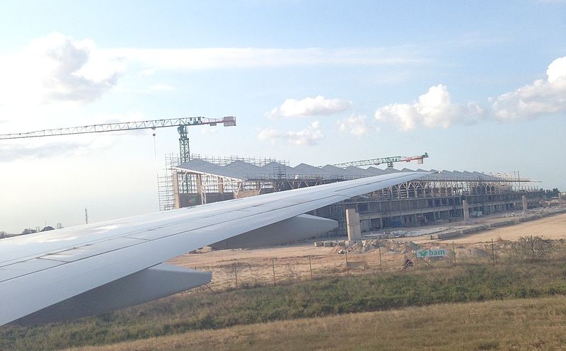 File:Julius Nyerere International Airport terminal III under construction 2015.jpg