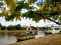 Canal fluvial de Cho Lach.