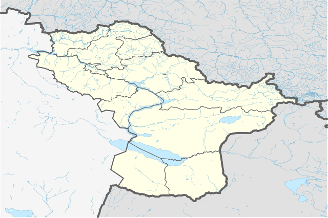 Усть-Каменогорск на карте