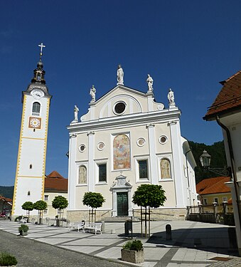 The Mary Church at Kamnik