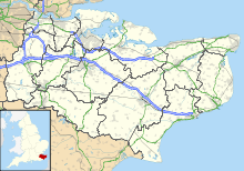 RAF Brenzett is located in Kent