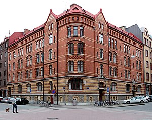 Hörnan Sveagatan–Majorsgatan.