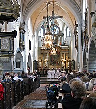 Konfirmation i Sankta Maria kyrka, Ystad 14 maj 2011.