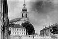 Kostel Nanebevzetí Panny Marie v 30. letech 20. st.