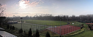 Krzeszów - KS Rotunda - panorama