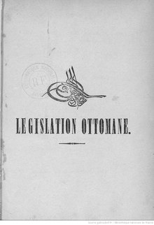 Législation ottomane ou Recueil des Aristarchi-Bey Grégoire Tome2.pdf
