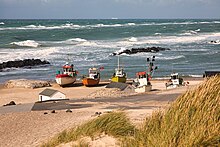 Der Strand von Lønstrup