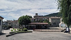 Skyline of La Motte-Chalancon