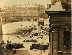 Colonne Vendôme, 1870