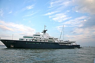 <i>Le Grand Bleu</i> (yacht) Superyacht with a length of 113 m (371 ft)