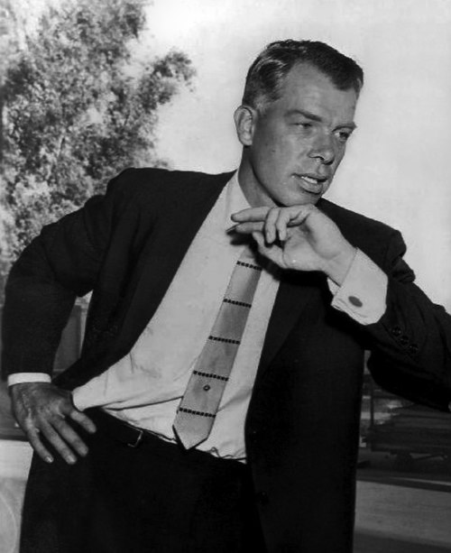 Lee Marvin as Lt. Frank Ballinger, from NBC's M Squad in 1959.