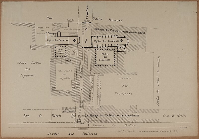 File:Les quartiers de Paris pendant la Révolution plan des églises des Capucins et des Feuillants et des environs, G.23480.jpg