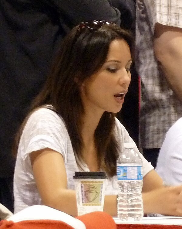 Lexa Doig at Fan Expo 2011 in Toronto