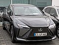 * Nomination Lexus RZ 450e in Filderstadt --Alexander-93 14:19, 14 January 2024 (UTC) * Promotion  Support Good quality. --Mike Peel 22:59, 14 January 2024 (UTC)