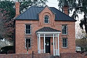 Historic Liberty County Jail in Hinesville, Georgia, US This is an image of a place or building that is listed on the National Register of Historic Places in the United States of America. Its reference number is 92001036.