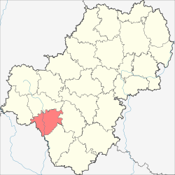 Location Lyudinovsky District Kaluga Oblast.svg