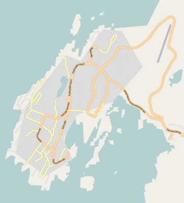 Location map Greenland Nuuk
