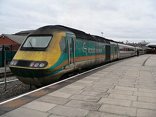 43083 bringing up the rear of an HST at Nottingham