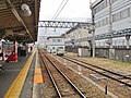 三柿野駅プラットホーム